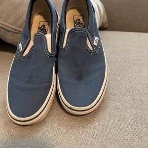 Vans Classic Navy Slip-On Shoes
